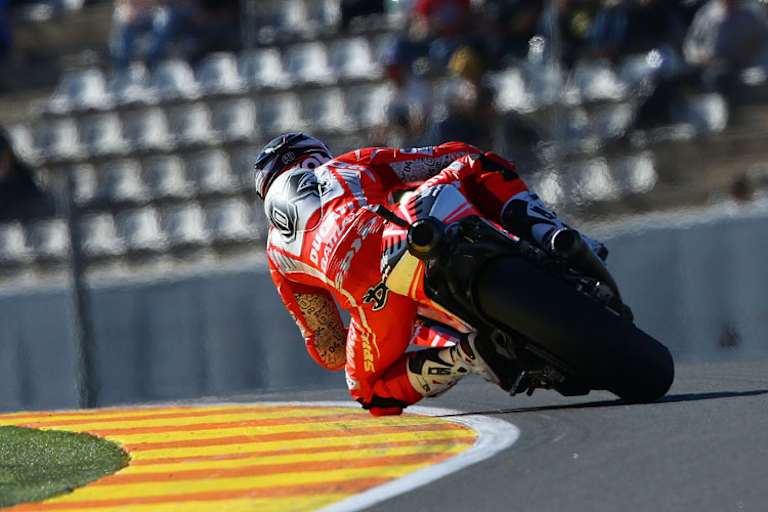 Andrea Dovizioso rettete sich in die dritte Startreihe