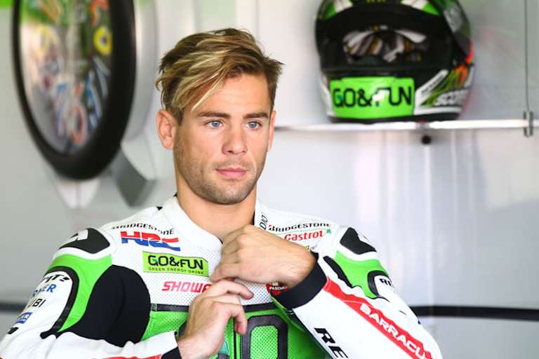 Alvaro Bautista beschädigte den 2014-Prototypen