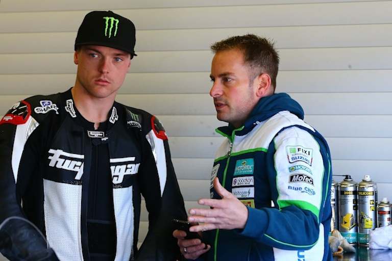 Alex Lowes und sein neuer Mechaniker