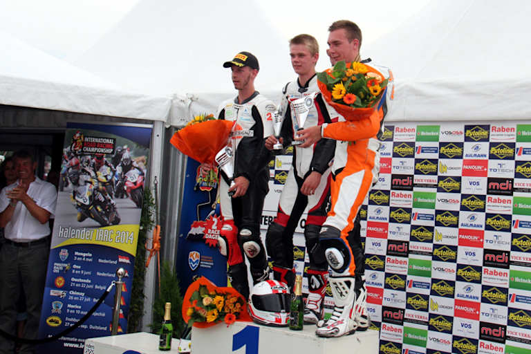 Timothy Baken, Davy Toonen und Joey Den Besten (v.l.)