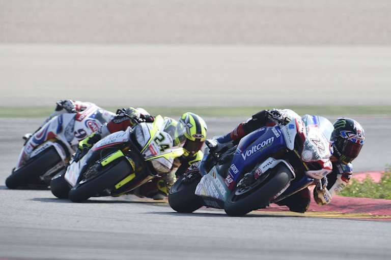 Zeitweise sah man auf der Rennstrecke den gewohnten Alex Lowes