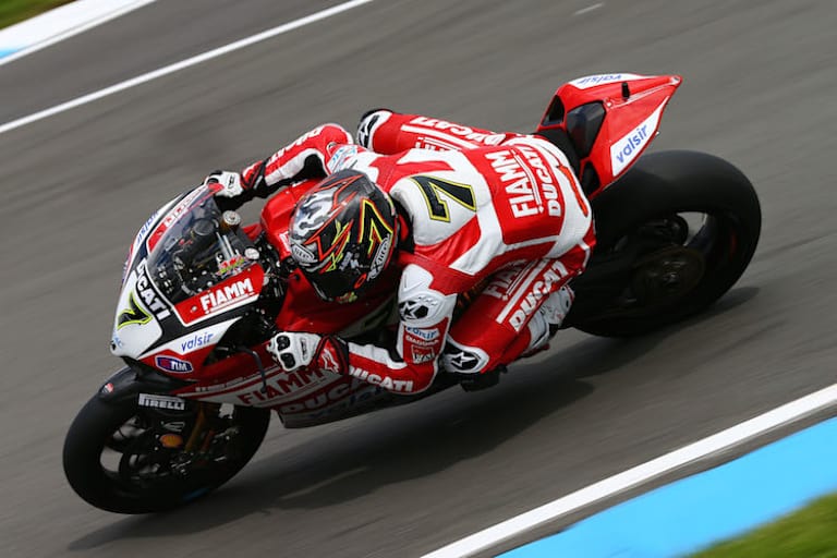 Chaz Davies fuhr zwei ordentliche, aber blasse Rennen