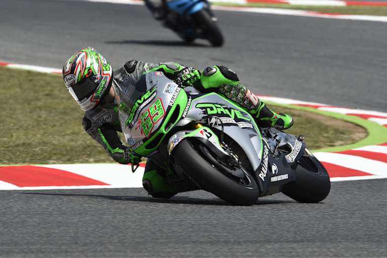 Auf der Piste hat Nicky Hayden nur beim Bremsen Probleme