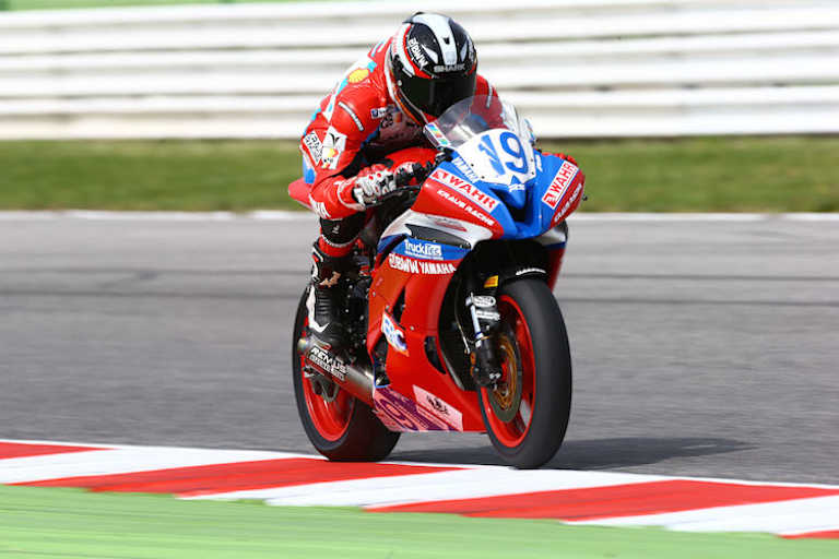 Die Kraus-Yamaha von Kevin Wahr ist gut vorbereitet