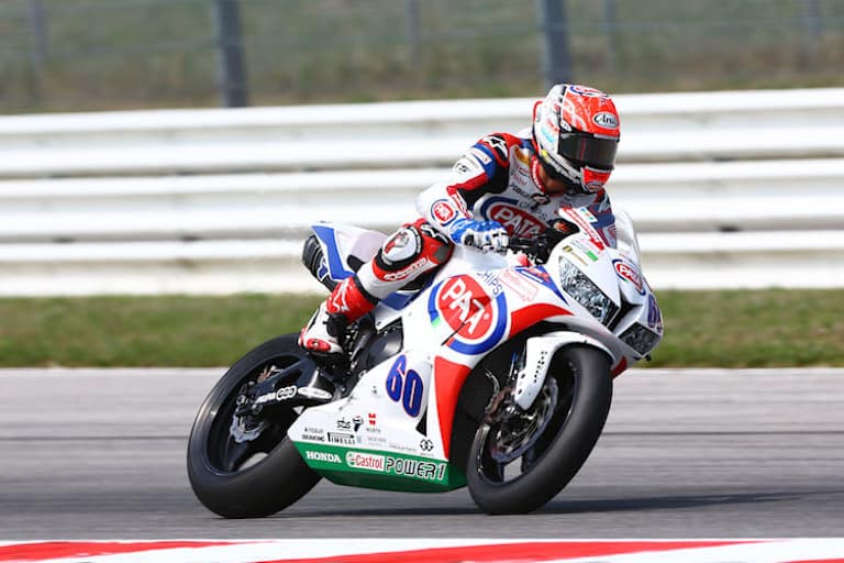 In Misano begnügte sich WM-Leader van der Mark mit dem zeiten Rang