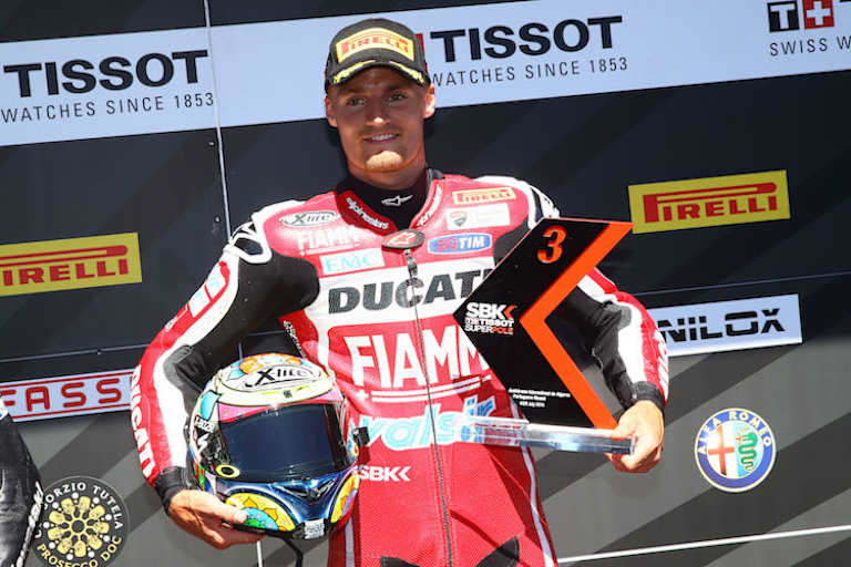 Startplatz 3 in Portimao: Bestes Qualifying für Chaz Davies mit Ducati!