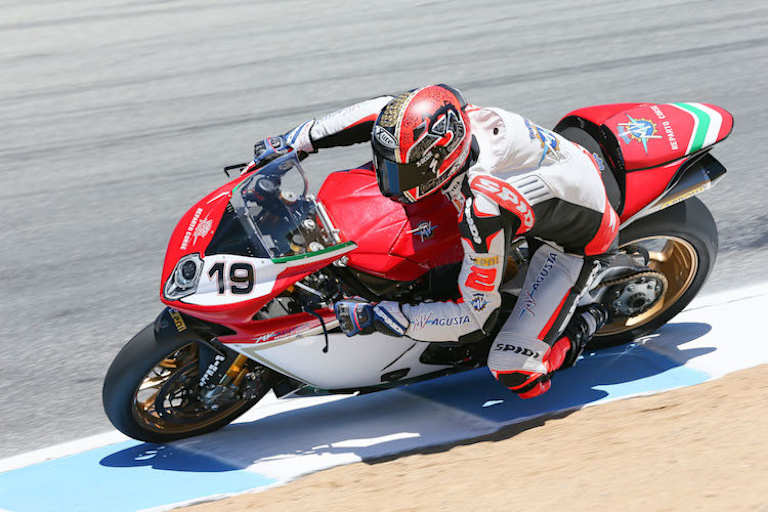 Leon Camier verkaufte sich auch auf der MV Agusta blendend