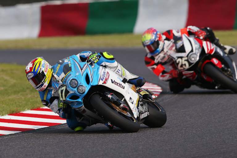 Dominique Aegerter zeigte eine starke Leistung in Suzuka