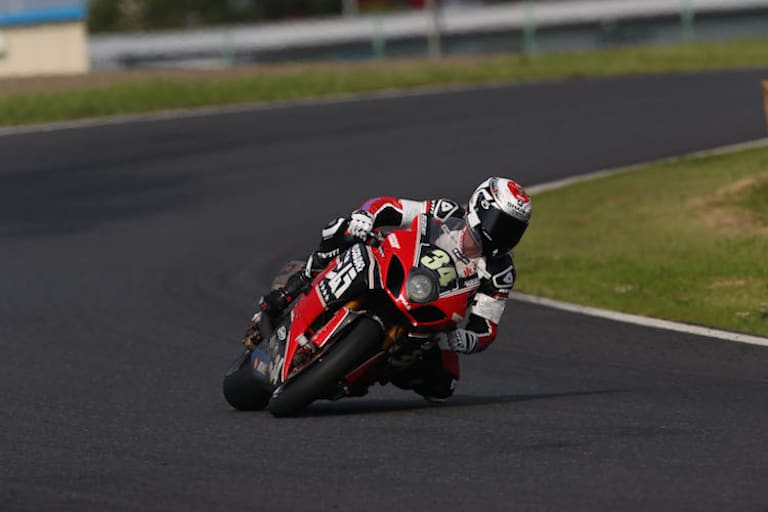 Ramdy De Puniet auf der Yoshimura Suzuki