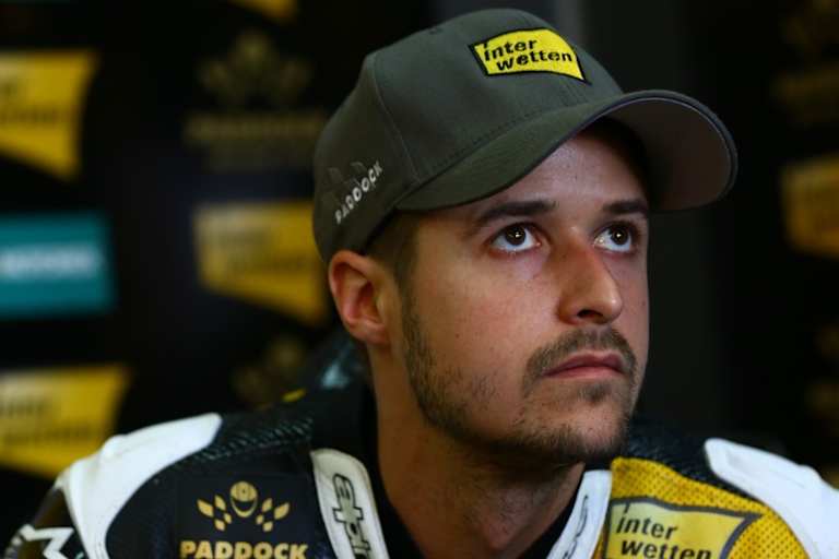 Blick nach oben: Lüthi will wieder auf P1 - wie im ersten Training