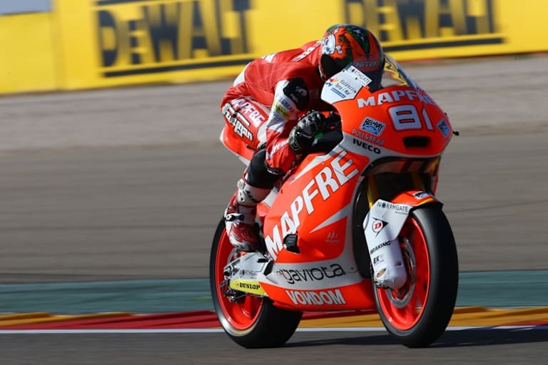 Jordi Torres: In Aragón eine Set-up-Lösung für das Vorderrad gefunden