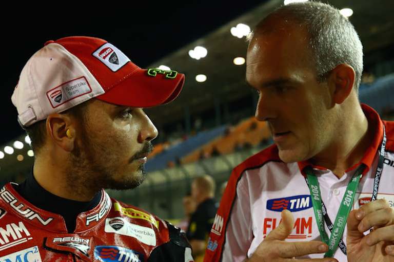 Davide Giugliano und Ernesto Marinelli 