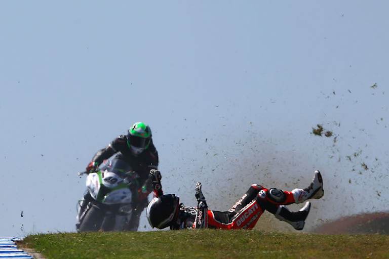 Auch mit 45 Jahren scheut Troy Bayliss keineswegs das Risiko