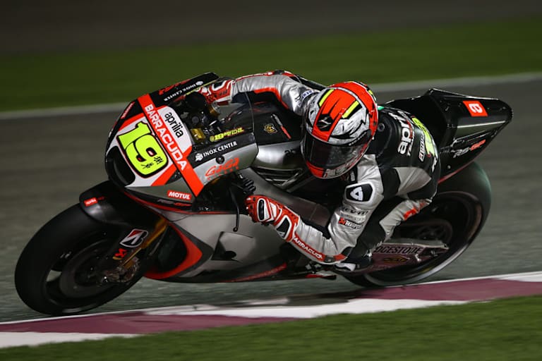 Bautista auf der Aprilia in Katar