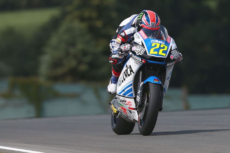 Sam Lowes blieb mit seiner Bestzeit vom Vormittag vorn