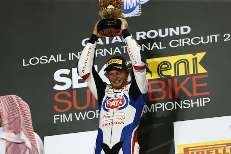 Der erste Sieg in er Supersport-WM von Kyle Smith