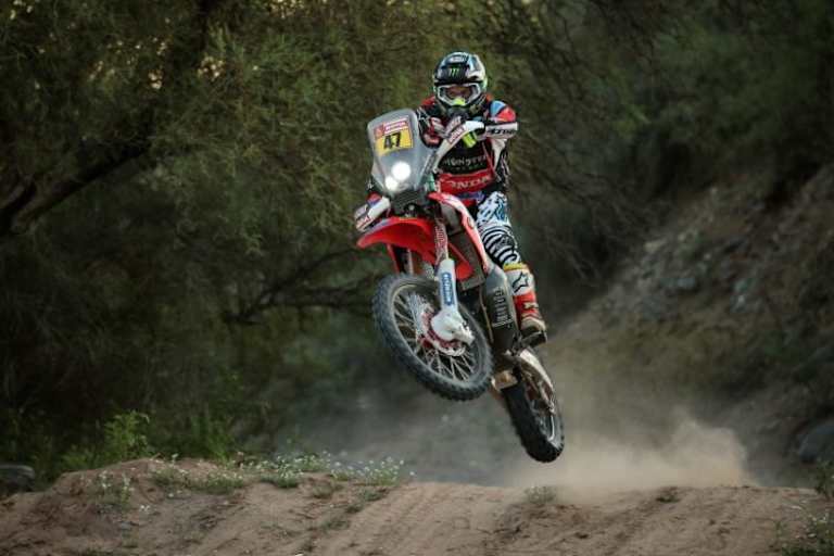 Kevin Benavides versuchte auf Etappe 13 alles, um einen Dakar-Sieg noch möglich zu machen