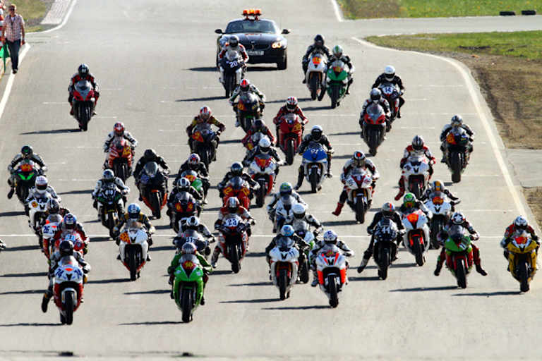 Volle Felder sind bei Bike Promotion garantiert