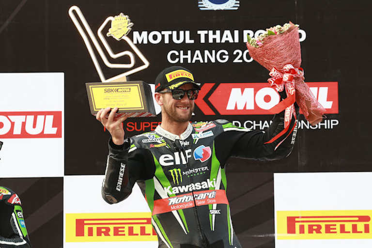 Tom Sykes beendete die Siegserie seines Kawasaki-Teamkollegen Jonathan Rea