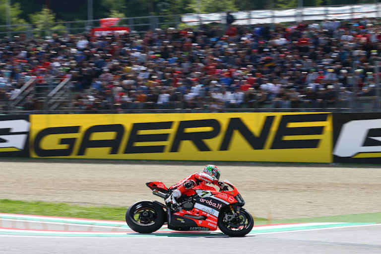 Chaz Davies wurde von den Ducati-Fans zum Sieg getragen