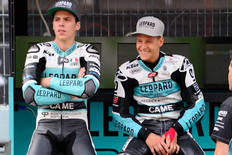 2016 Teamkollegen bei Leopard: Joan Mir und Fabio Quartararo