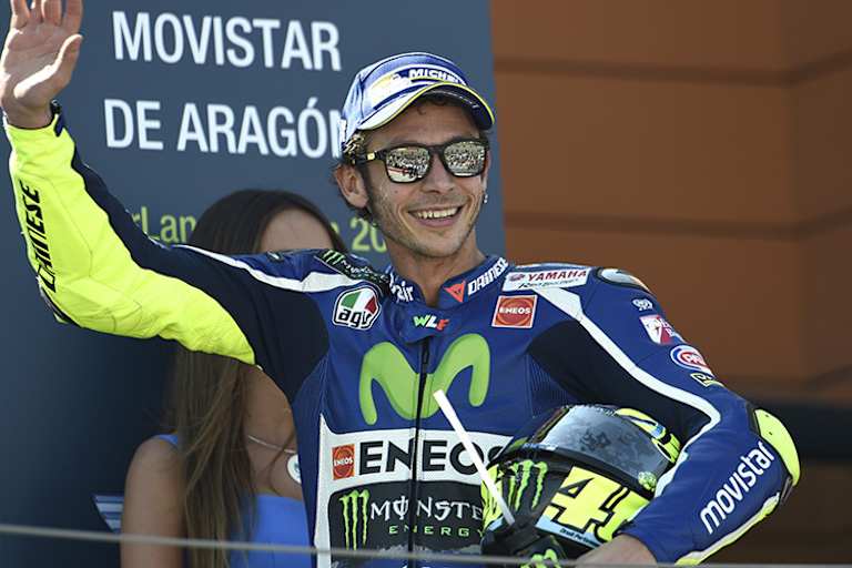 Valentino Rossi macht 2017 erneut Jagd seinen zehnten Titel