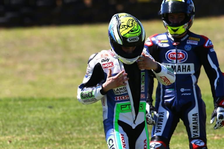 Der von Caricasulo abgeräumte Jules Cluzel (vorne) hatte keinen Gesprächsbedarf