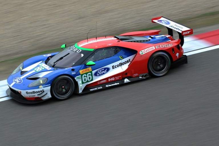 Der Ford GT von Stefan Mücke und Olivier Pla in Shanghai