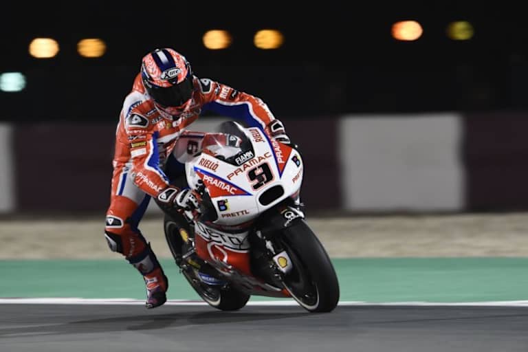 Für Danilo Petrucci war das Rennen nach Defekt frühzeitig beendet