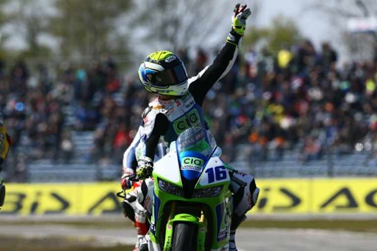 Auch über Platz 3 konnte sich Jules Cluzel in Assen freuen 