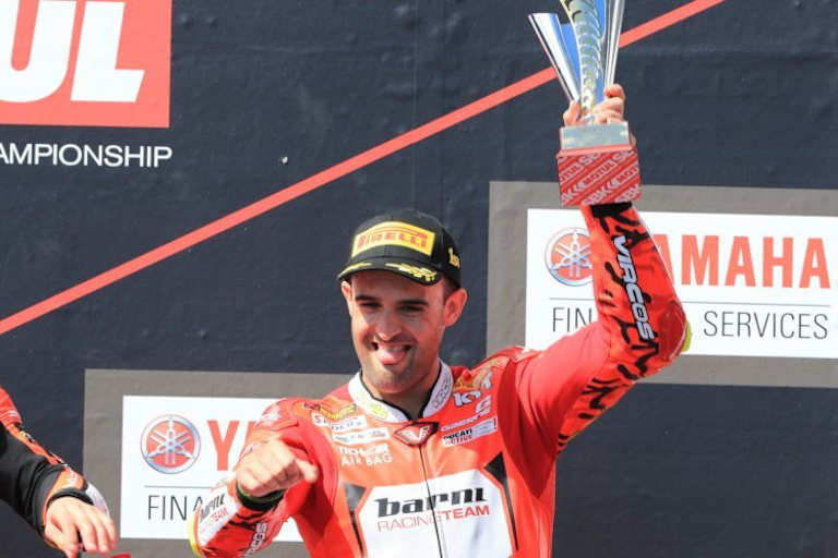 Erstes Podium seit 2016, sein erstes im Trockenen