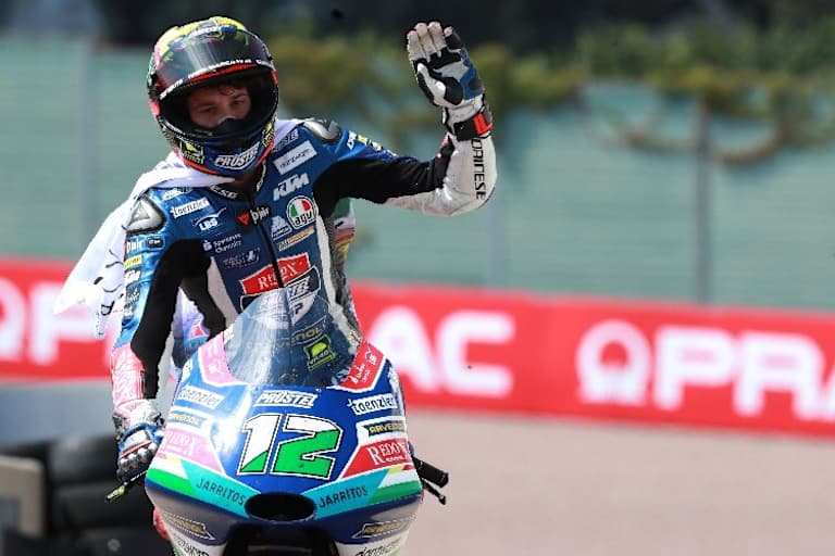 Bezzecchi ist WM-Zweiter mit Anschluss zu Leader Jorge Martin