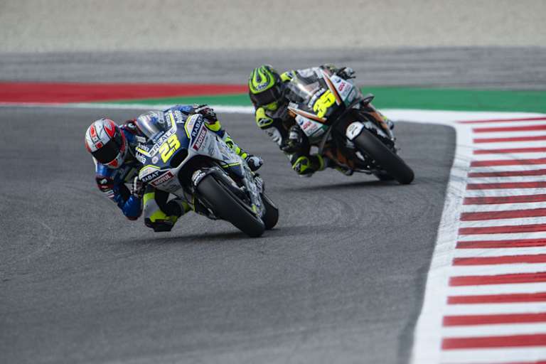 Christophe Ponsson war in Misano eine rollende Schikane