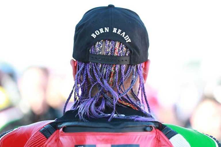 Auch von hinten war Scott Reddings neue Frisur ein interessanter Anblick