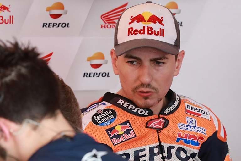 Ein nachdenklicher Jorge Lorenzo