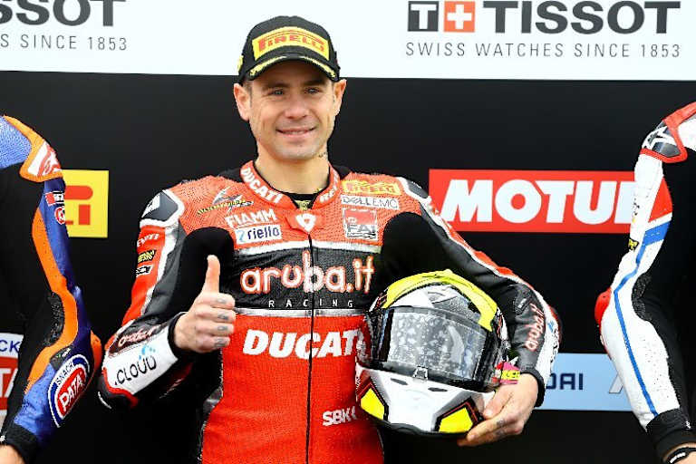 Lauf-1-Sieger Alvaro Bautista