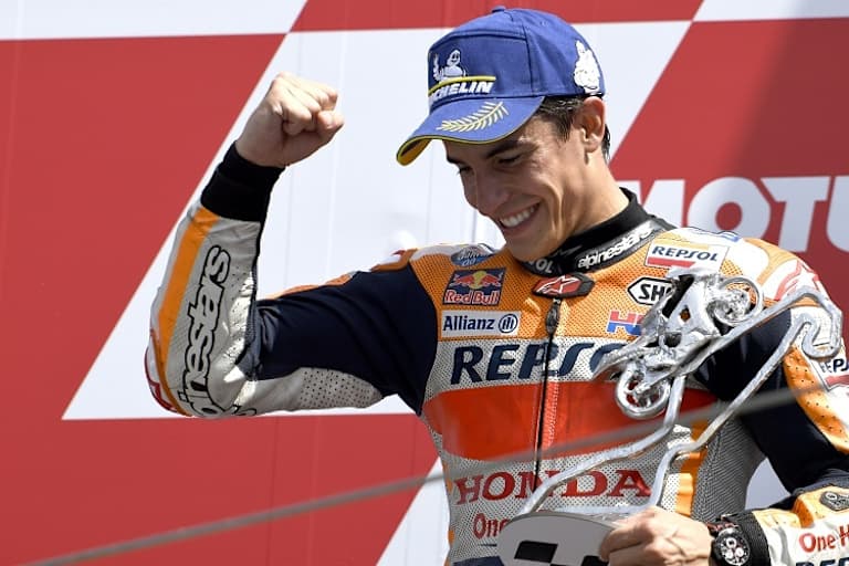 Marc Márquez war mit Platz 2 in Assen glücklich