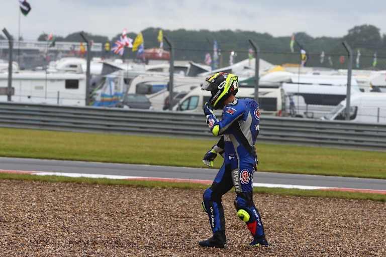 Sandro Cortese: Nach Sturz nur noch Fußgänger