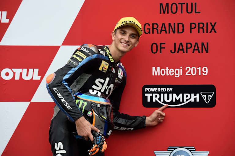 Der zweifache Saisonsieger Luca Marini