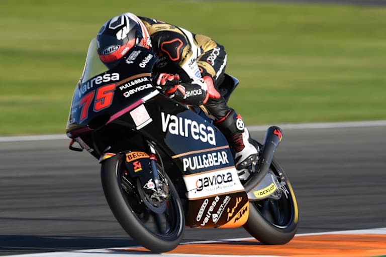 Beim Saisonfinale in Valencia war vom einstigen Titelsponsor längst nichts mehr zu sehen