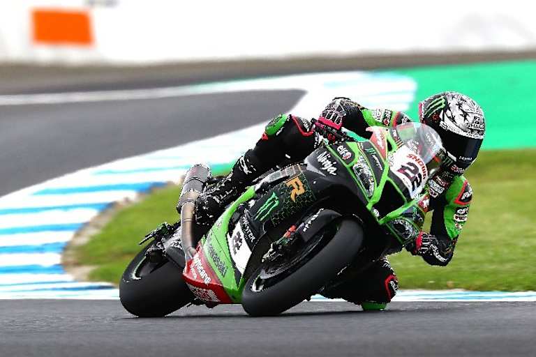 Alex Lowes gewann sein ersten Superbike-Rennen mit Kawasaki