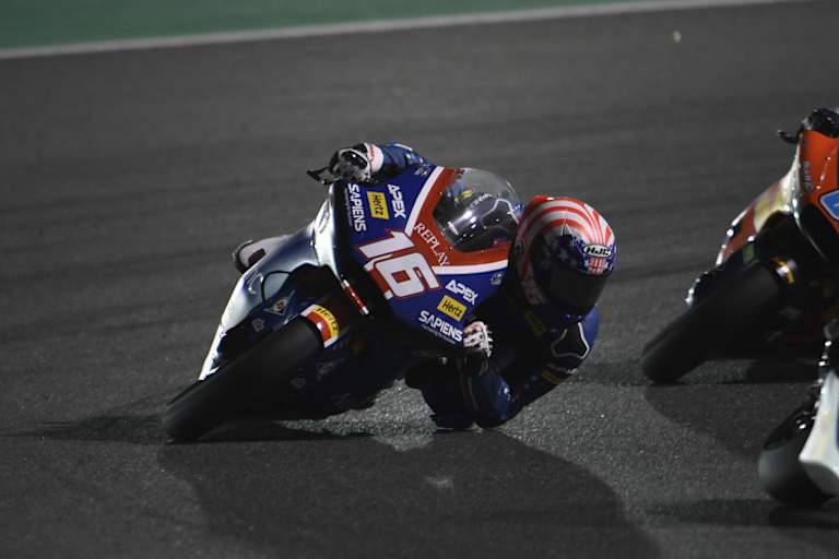 Joe Roberts verpatzte den Start und wurde Vierter zum Auftakt