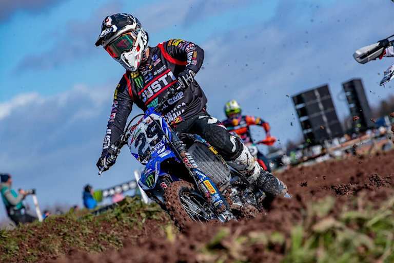 Yamaha-Neuzugang Henry Jacobi präsentierte sich in Matterley Basin stark