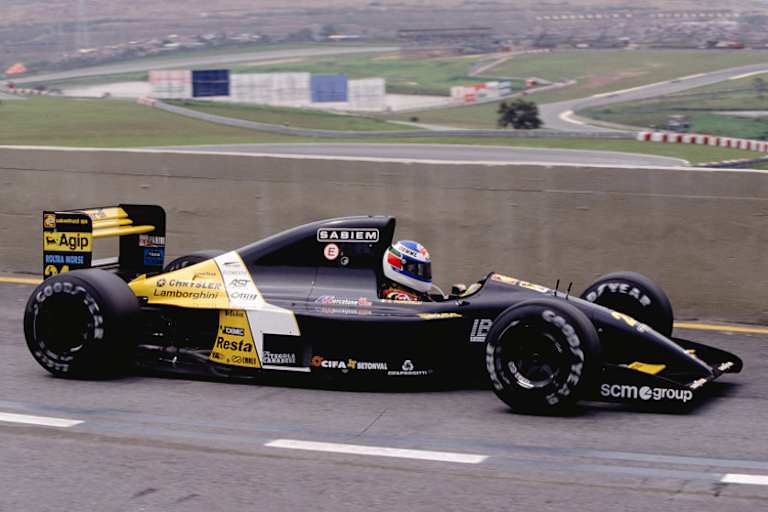 Der Minardi M192 aus der F1-Saison 1992
