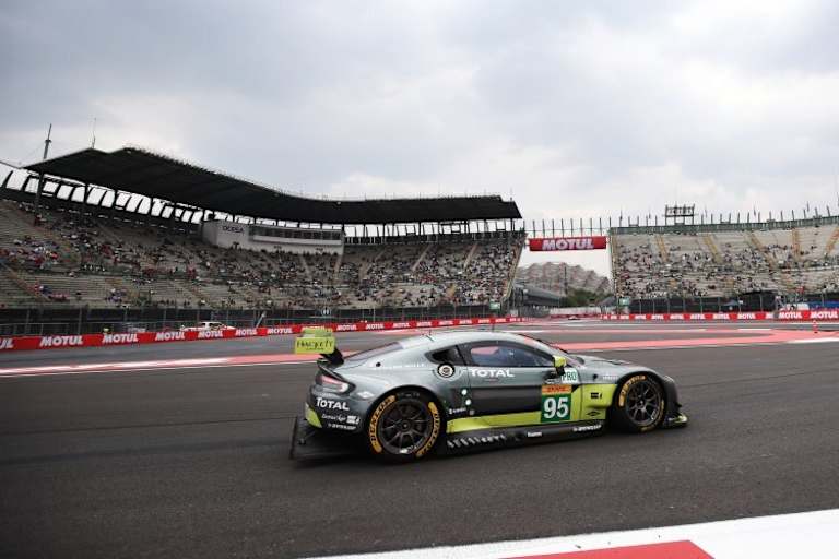 Gewann die GTE-Klasse: Der Aston Martin Vantage von Nicki Thiim und Marco Sørensen