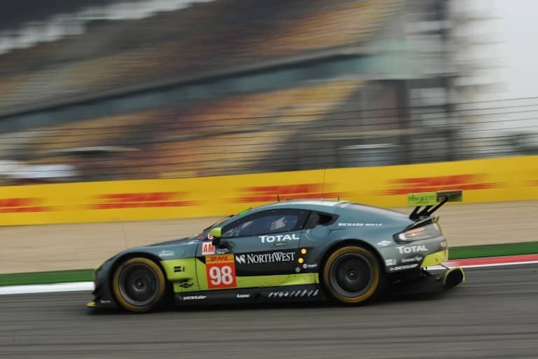 Gewannen die Am-Wertung: Paul Dalla Lana/Pedro Lamy/Mathias Lauda im Aston Martin V8 Vantage