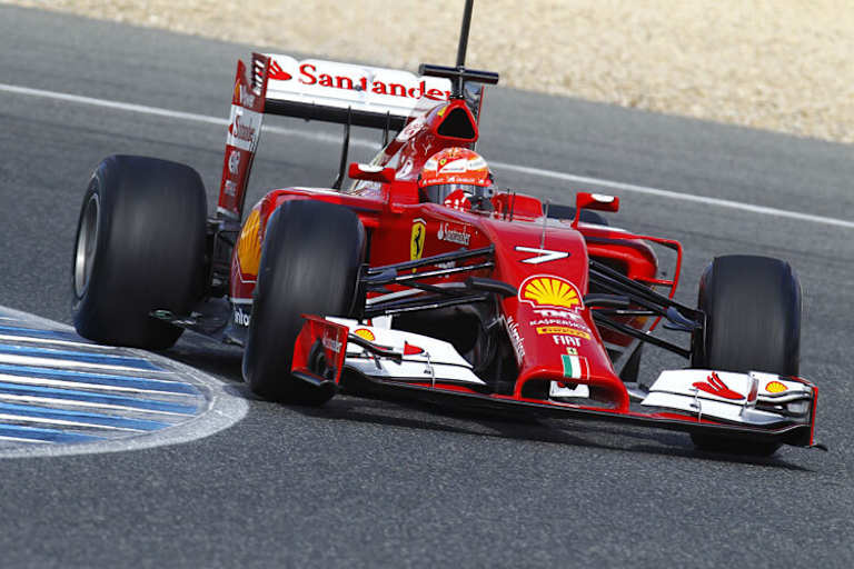 Kimi Räikkönen: Bestzeit für Ferrari am ersten Wintertesttag