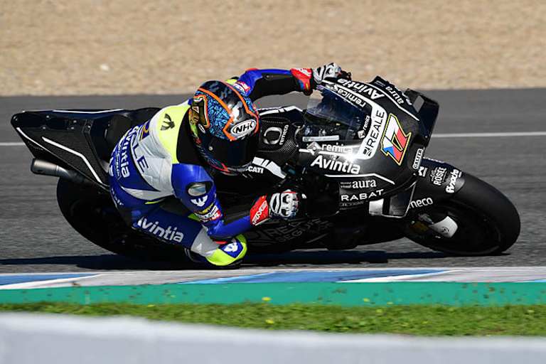 Abraham bei MotoGP-Test in Jerez auf der Avintia-Ducati