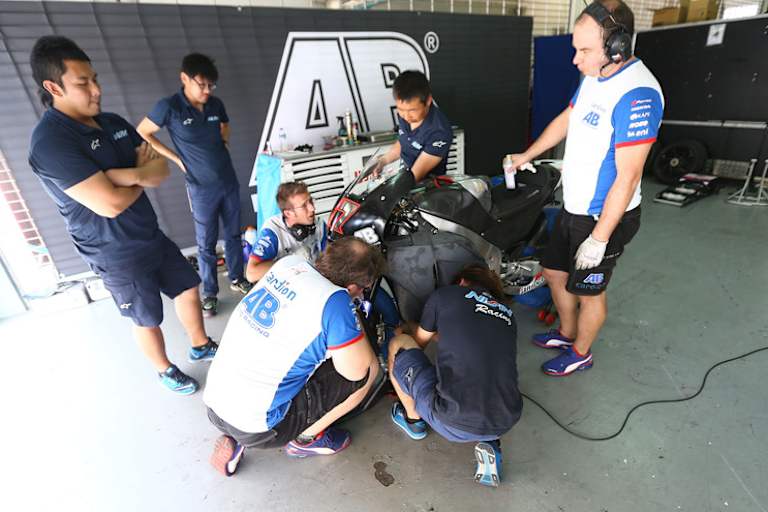 Das Team AB Motorracing verlor 2015 Sponsor Cardion