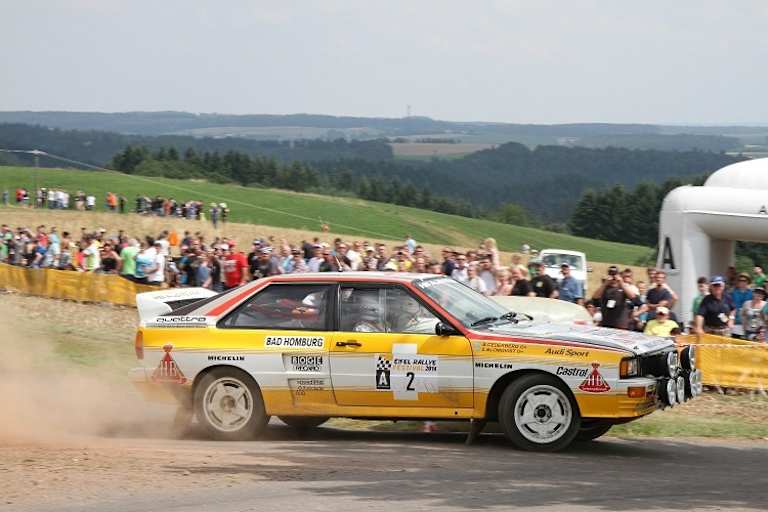 ADAC Eifel Rallye Festival 2014 - Audi Quattro